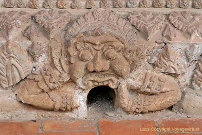 Dieu du temps, Vat Phra Kèo, Vientiane, Laos