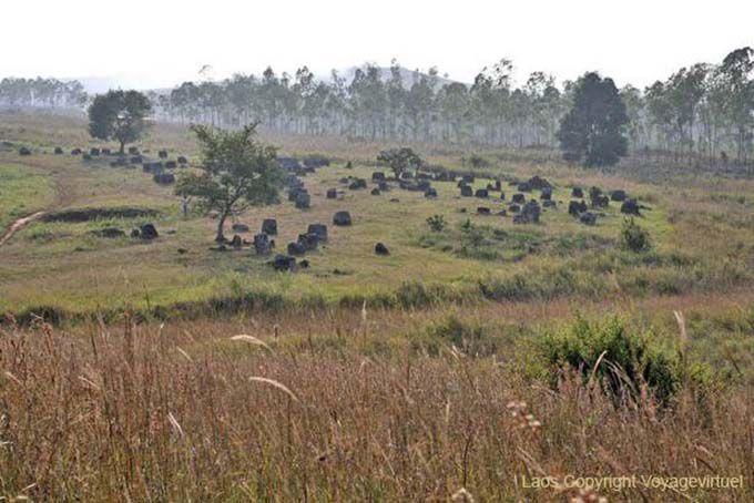 Panorama de la Plaine des Jarres, Xieng Khouang, Laos