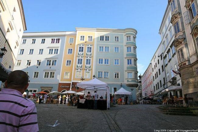 Altstadt, Hofgasse, sur la place, Linz - Autriche