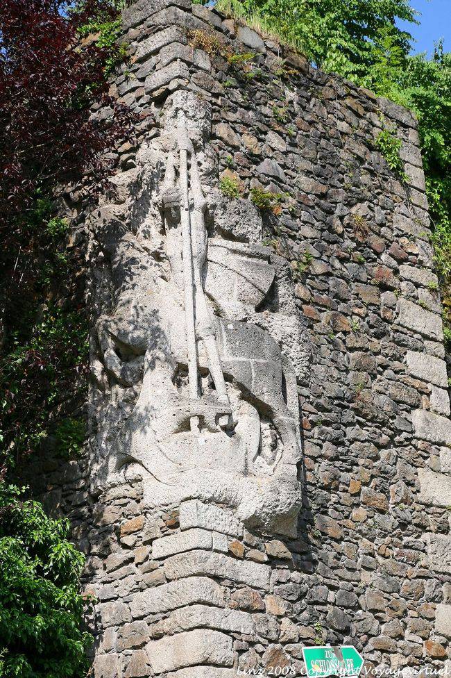 Altstadt, Tummelplatz Schloss, angle de tour, Linz - Autriche