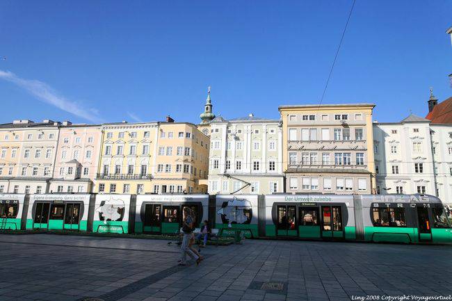 Hauptplatz, der Umwelt Zuliebe, Linz - Autriche