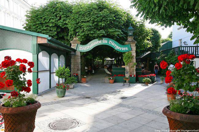 Landstrasse, Klosterhof Biergarten, Linz - Autriche