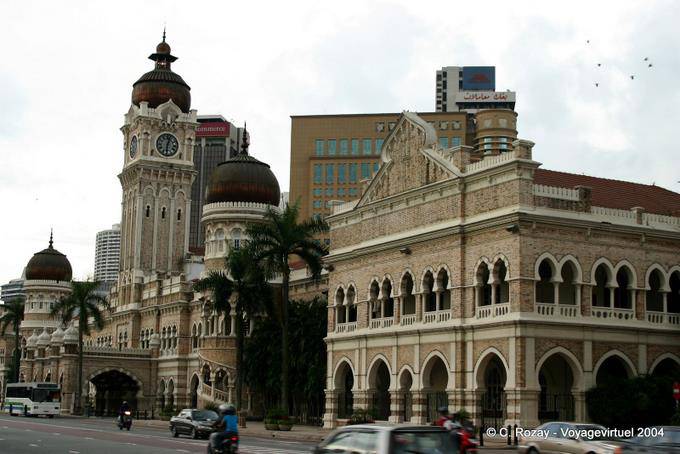 Tour de l'horloge, Bangunan Sultan Abdul Samad, Suprem court, Kuala Lumpur - Malaisie