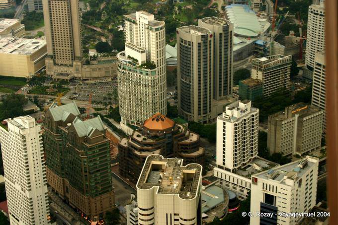 Vue imprenable entre Jalan P. Ramlee et Jalan Perak, Kuala Lumpur - Malaisie