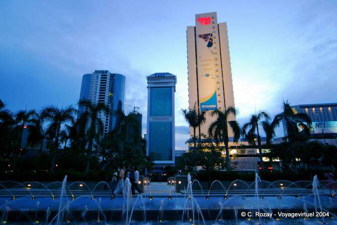 Coucher de soleil à Kuala Lumpur - Malaisie