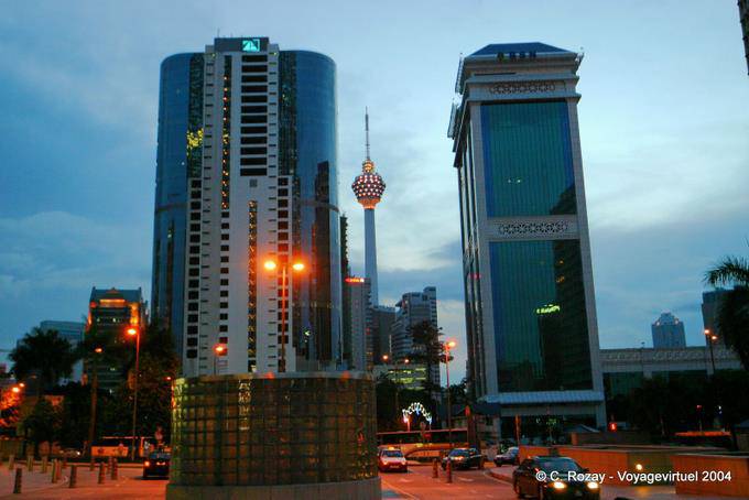 Kuala Lumpur, lumières de la ville - Malaisie