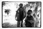 Debecurumba, petits bergers en noir et blanc, Mali.