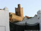 Vieille tour de guet sur les remparts, Asilah, Maroc.