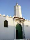 Mosquée blanche, Masjid Al Aâdam, Asilah, Maroc.