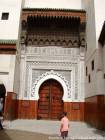 Porte du fondouk Nejjarîne (XVIIe), transformé en Musée du Bois, Fès, Maroc.