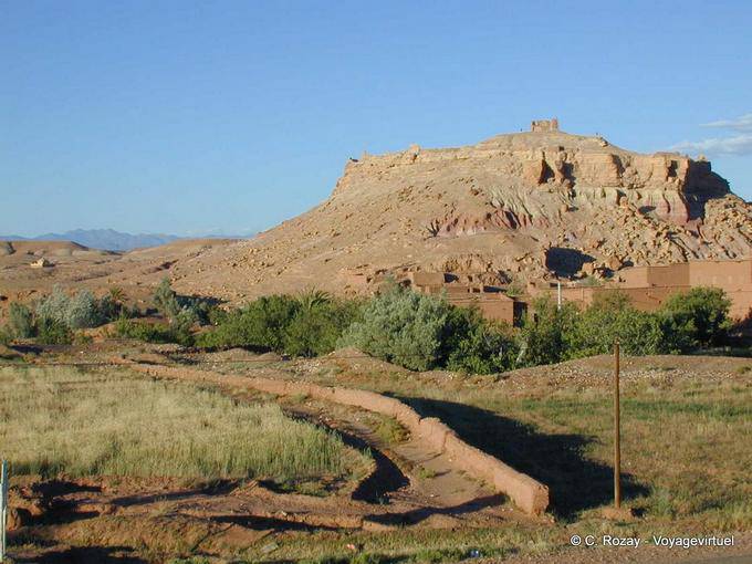 Ait Benhaddou, vue depuis l'Etoile Filante - Maroc