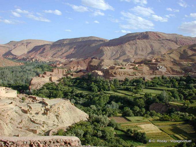 Gorges du Dadés, paysage vers Aït Ibriren - Maroc