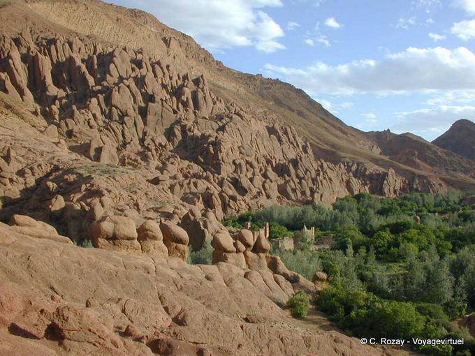 Roches du Djebel Sagho, Dadès - Maroc