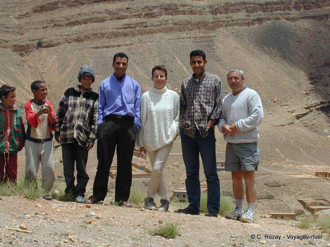 Les instituteurs de la montagne, M'semrir, Dadès - Maroc