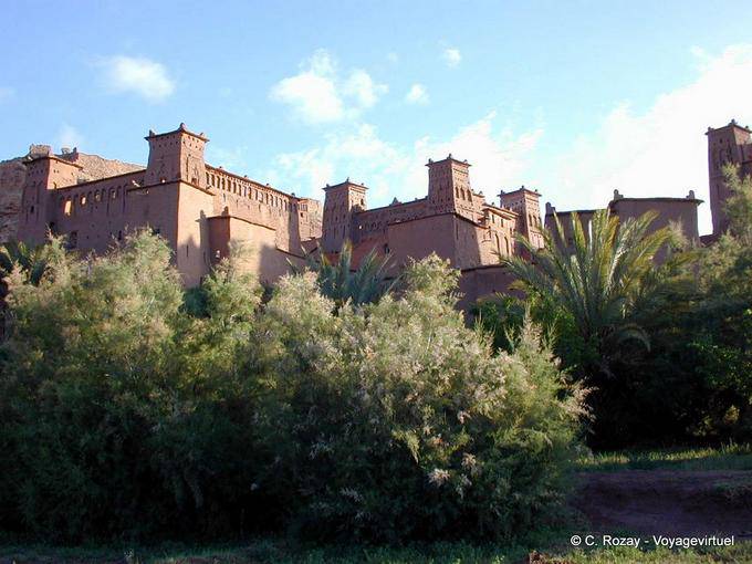 Panorama sur le Ksar d'Aït-Ben-Haddou - Maroc