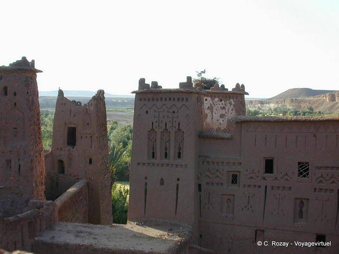 Ait Benhaddou, architecture du sud marocain traditionnel - Maroc