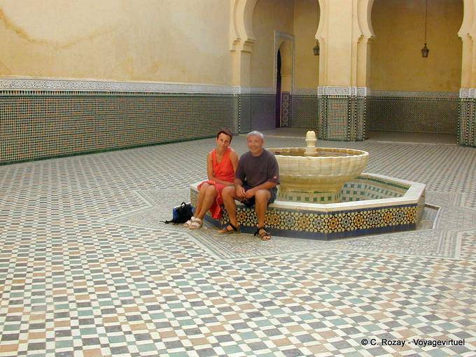 La fontaine du Mausolée de Moulay Ismaïl, Meknès - Maroc
