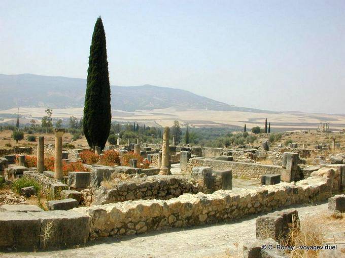 Paysage, Volubilis - Maroc