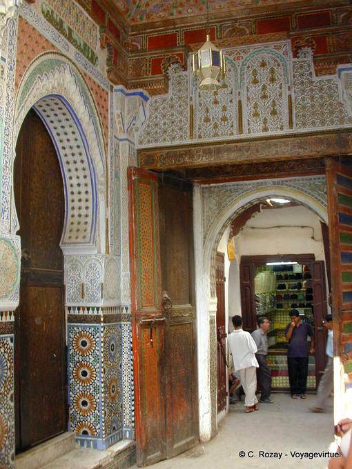 Décoration dans la rue, Fès - Maroc