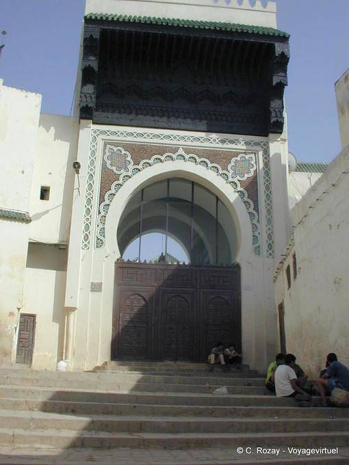 Porte de mosquée, Fès - Maroc