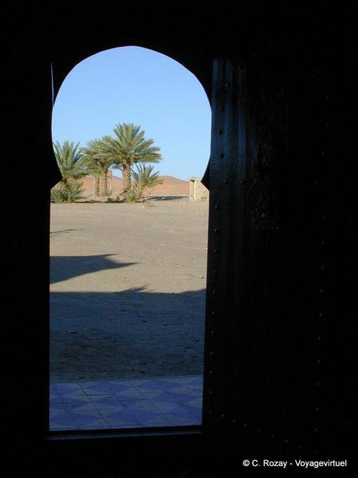 Ouverture mauresque, Merzouga, Kasbah Tombouctou - Maroc