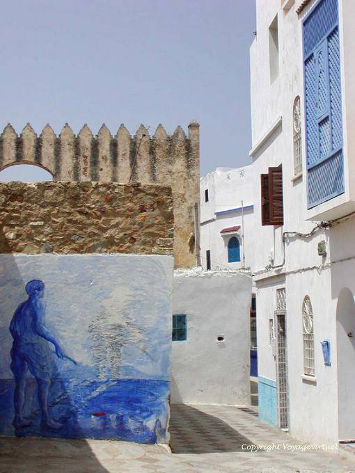 Peinture murale, Asilah - Maroc