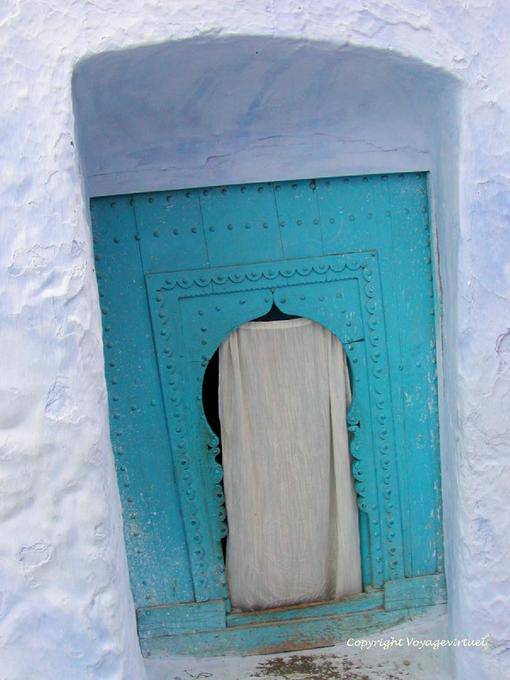 Porte au voile, Chefchaouen - Maroc