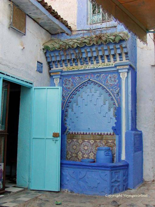 El Madine El Saliha, fountain Chefchaouen - Maroc