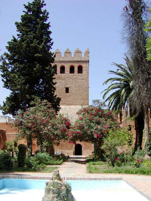 Grand patio Kasbah de Chefchaouen - Maroc