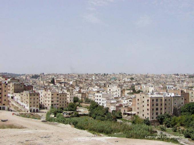 Panorama sur la ville de Fès - Maroc