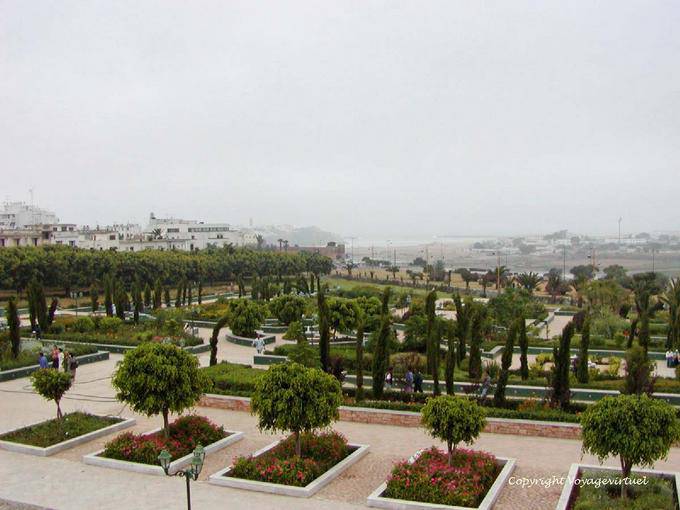 Rabat, le jardin aux alentours du mausolée Mohammed V - Maroc
