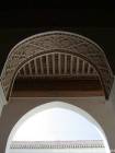 Ornementation du Palais de la Bahia, Marrakech, Maroc.