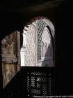 Beauté de l'architecture Saâdienne, Médersa Ben Youssef, Marrakech, Maroc.