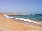 Walidia, plage au bord de l'Atlantique, Maroc.