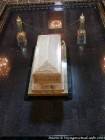 Le sarcophage royal, tombeau en onyx pakistanais du roi Mohammed V, Rabat, Maroc.
