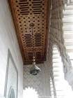 Plafond de l'entrée du mausolée Mohammed V, Rabat, Maroc.