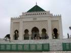 Façade du Tombeau du roi Mohammed V, Rabat, Maroc.