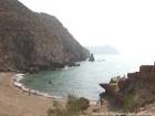 La plage Boussekour, Alboran Sea, Al Hoceïma, Maroc.