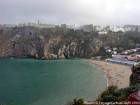 Vue sur la ville et la plage Quemado, Al Hoceïma, Maroc.