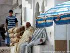 Attente des anciens, Rif Chefchaouen, Maroc.