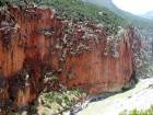 Falaises des Gorges de l'Oued Laou, Maroc.