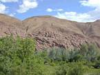 Le Cerveau de l'Atlas ou les doigts de singe, formation géologique, gorges du Dadès, Maroc.
