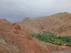Roche tourmentée des Gorges du Dadès, Maroc.