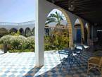 Essaouira, Dar Kenavo, vue depuis les arcades du patio, Maroc.