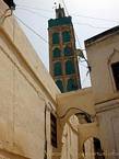 Le minaret de la grande Mosquée, Meknès, Maroc.