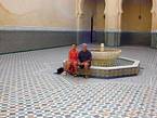 La fontaine du Mausolée de Moulay Ismaïl, Meknès, Maroc.