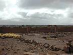 Grand douar, village fortifié vers Zaouet el Fegouss, N9, Maroc.