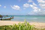 Plage de l'Anse Caritan vers Sainte Anne, Martinique.