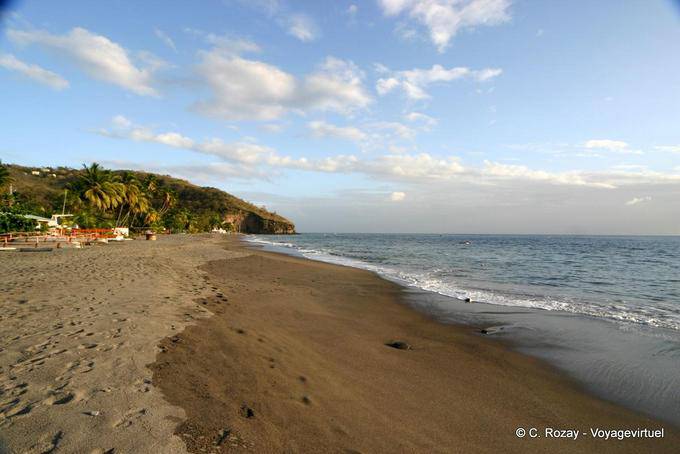 La plage du Carbet - Martinique