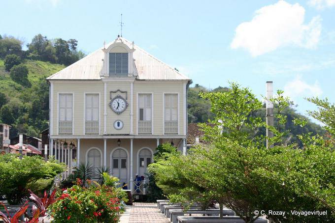 L'Hôtel de ville, maison coloniale, Saint-Pierre - Martinique
